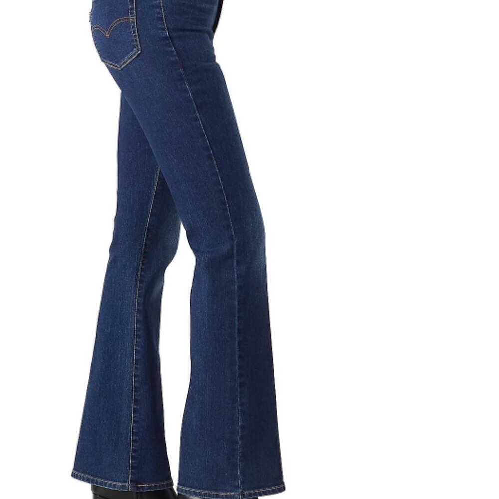 Levi’s 725 High Rise Bootcut Jeans Women’s 31x32 Dark Wash NWT Classic Stretch D - Picture 5 of 6